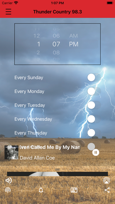 Thunder Country 98.3 iPhone screenshot 4 - Entertainment app
