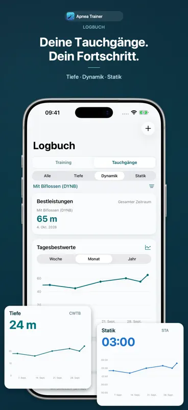 Apnea Trainer: Freitauchen screenshot 4 of 10