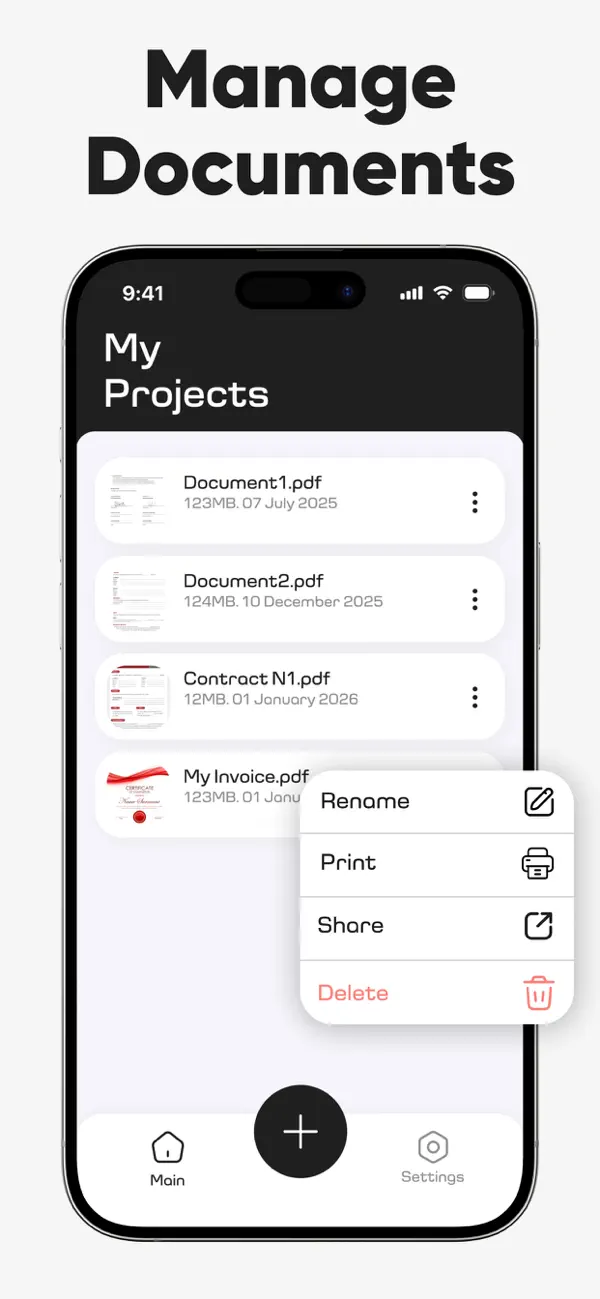 PDF Printer for iPhone · Screenshot 5
