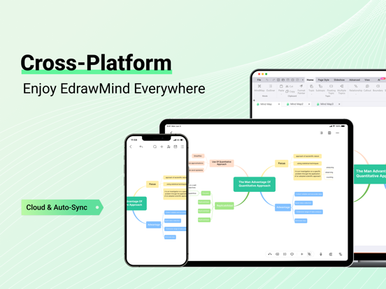 Screenshot #4 pour EdrawMind: AI Mind Map, Notes
