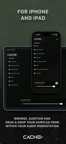 CACHE - AUv3 Sample Browser screenshot