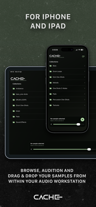 CACHE - AUv3 Sample Browser Screenshot 2 of 2