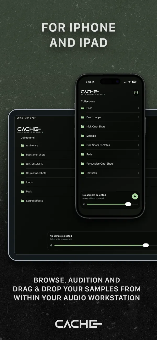 Screenshot #2 pour CACHE - AUv3 Sample Browser