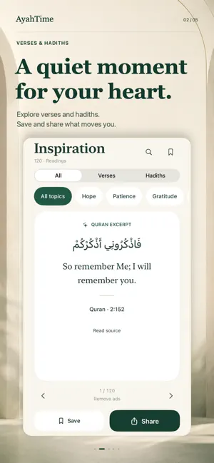 AyahTime – Prayer & Qibla screenshot 2