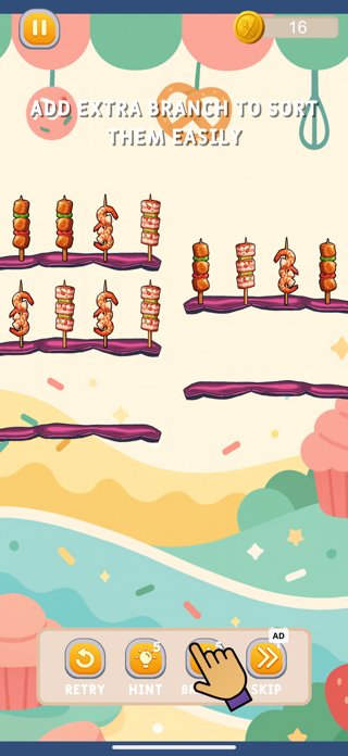 Foodie Sort Screenshot 1 of 6