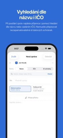 Mobilní Datovka screenshot