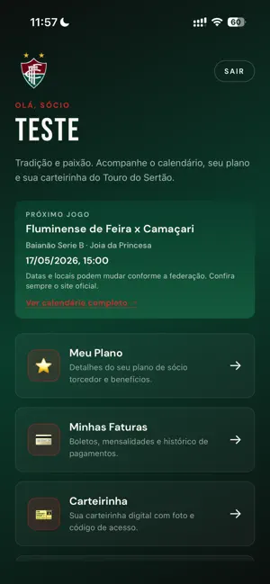 Socio Torcedor Touro do sertao screenshot 4