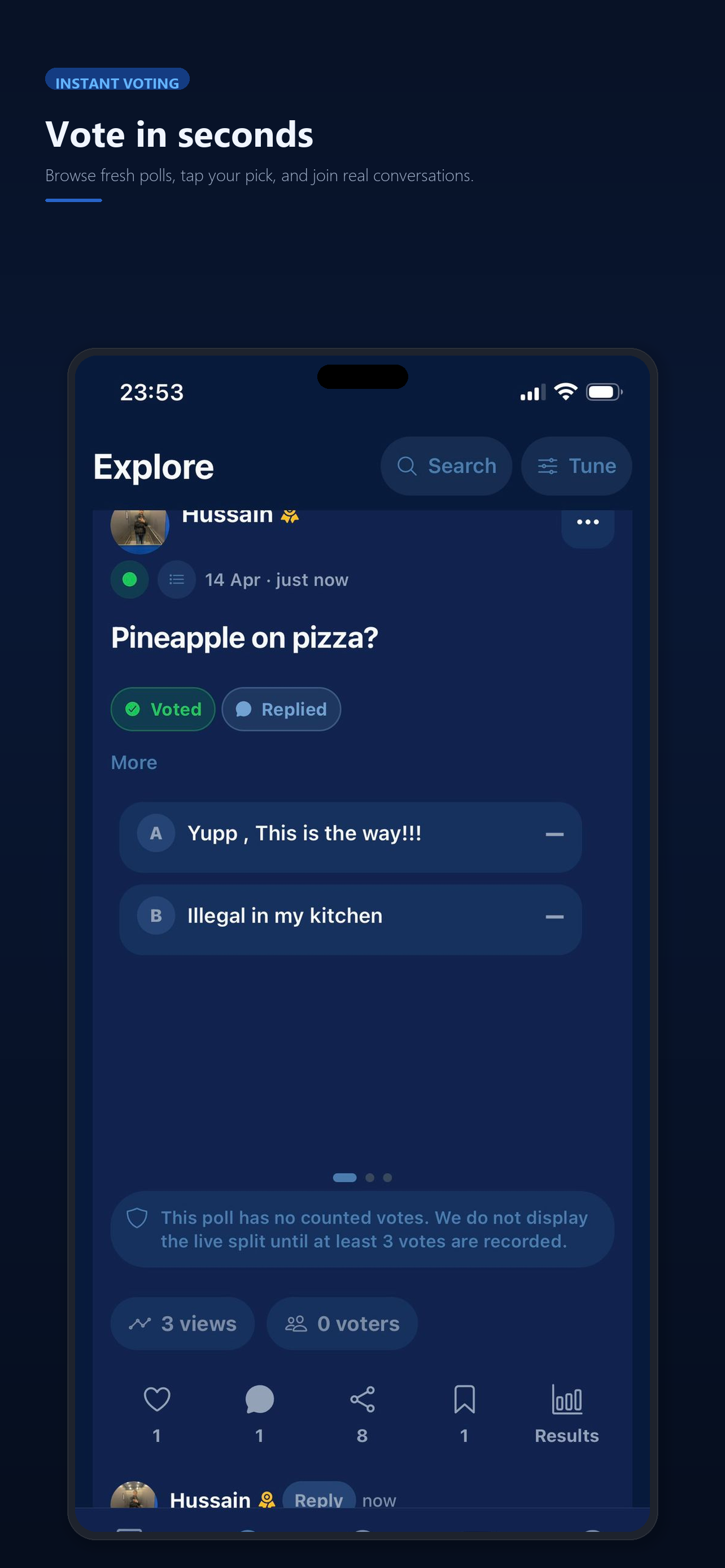 Pluria: Global Polls screenshot 5
