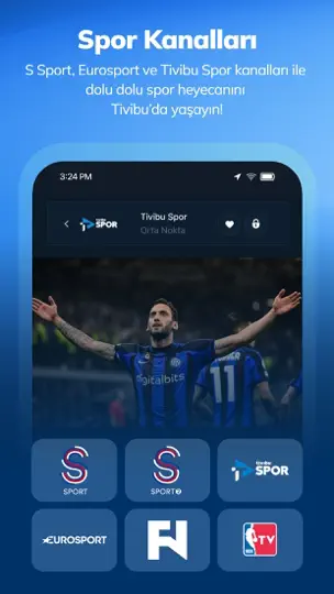 Tivibu GO: Canlı TV & Filmler iPhone Ekran Görüntüsü 4