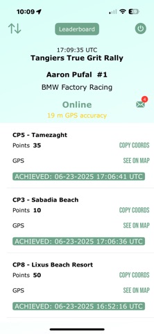 GPS Checkpoint Rally & Events screenshot
