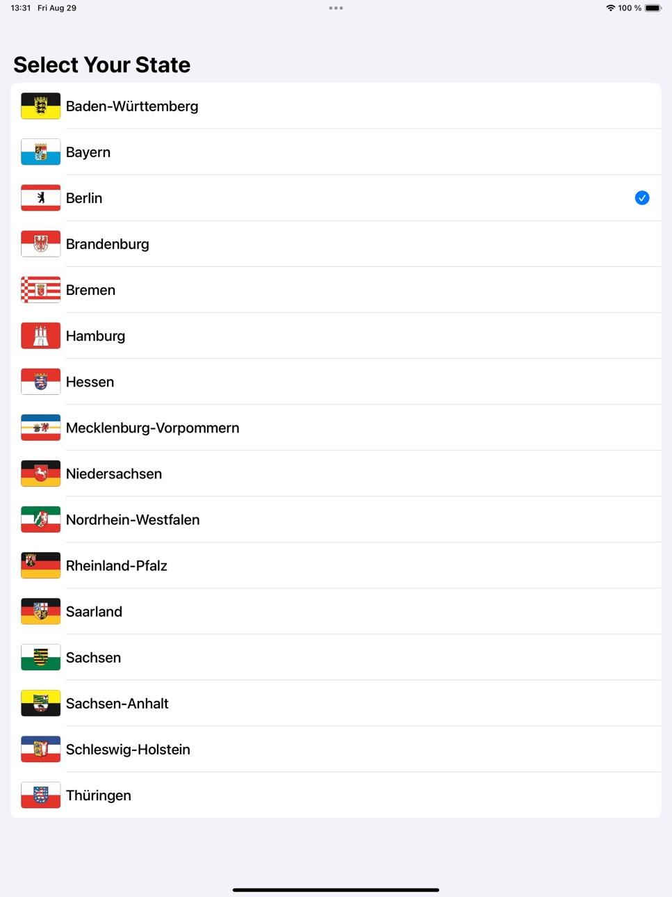 iPad screenshot