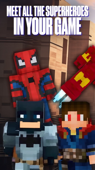Superheroes Mods Minecraft Screenshot