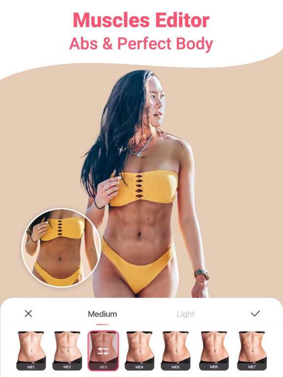 Perfect Me: AI Portrait Editor iPad screenshot 7 - Photo & Video app