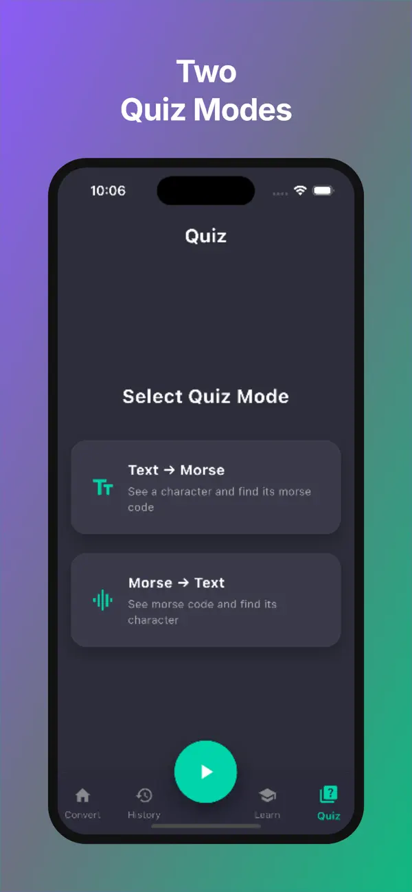 #4. Morse Code Translator & Learn (iOS) Ved: ENDEVLAB
