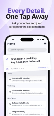 Hostinger AI Voice Notetaker screenshot
