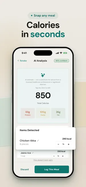 WatchMyCal: AI Calorie Counter screenshot 1