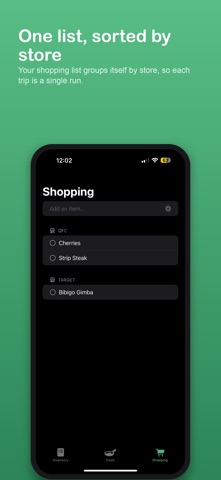 PantryPals iPhone screenshot