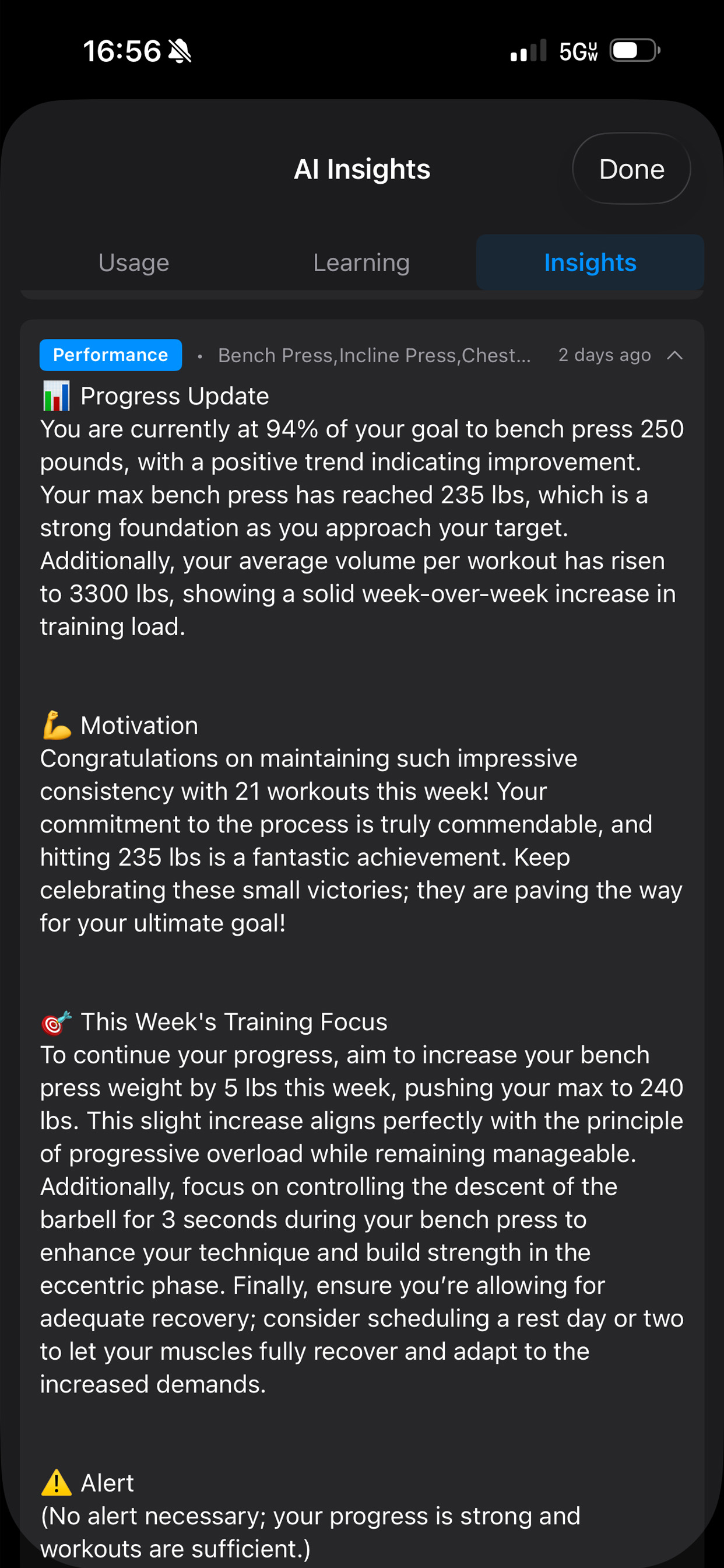 Gym Spark: AI Fitness Tracker screenshot 8
