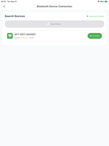 XCPR iPad screenshot