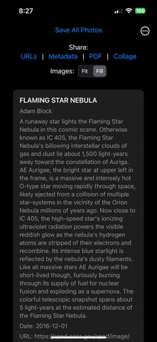 Space Photos Screenshot 2 of 4