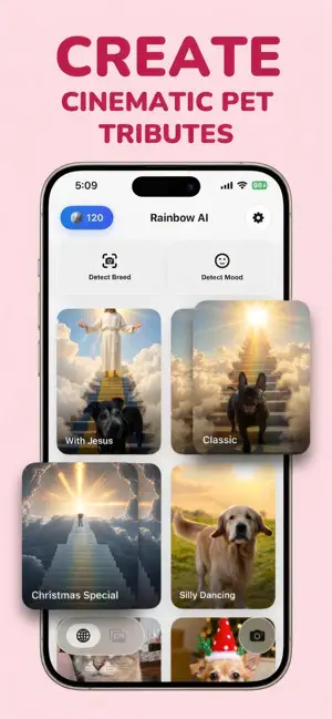 Pet Video Maker: Rainbow AI screenshot 1