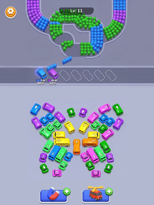 Color Puzzle Jam - Onibus jogo screenshot 7