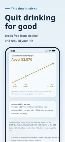 Quit Drinking: No More Drinks Screenshot 1 of 9