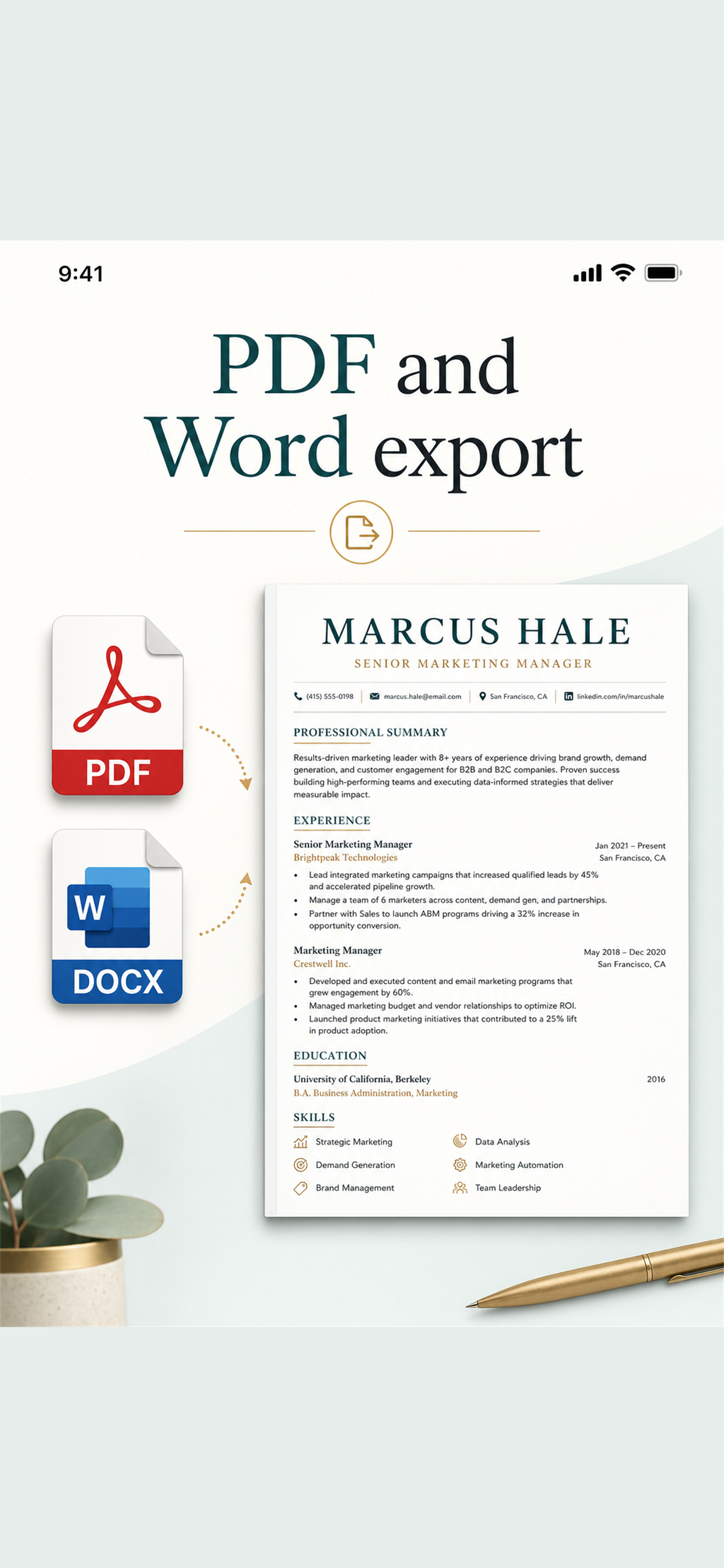 PrimeCV - preimum cv maker screenshot 7