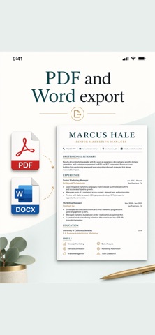 PrimeCV - preimum cv maker Screenshot 7 of 8
