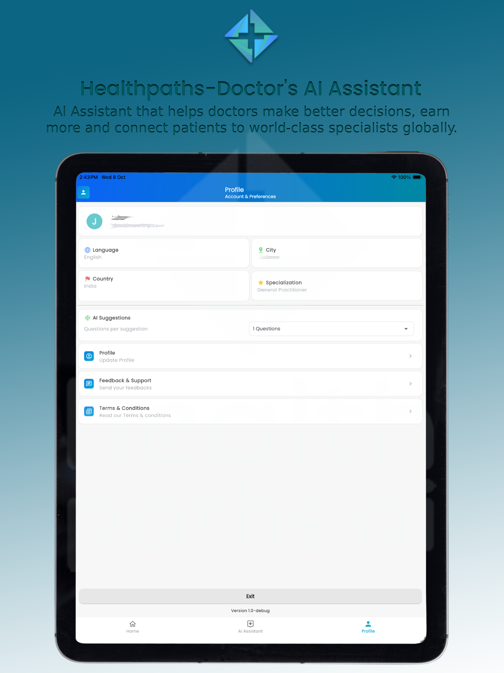 Healthpaths-AI Assistant screenshot 9