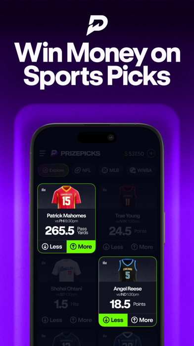 Screenshot 1 of PrizePicks - Fantasy Sports App