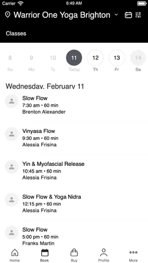 Warrior One Yoga screenshot 2