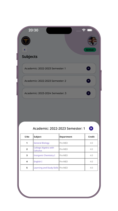 BIUStudent Screenshot