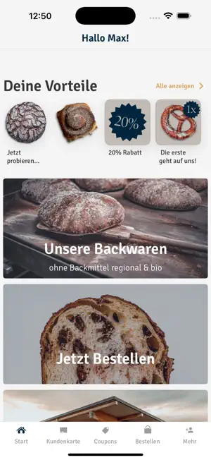 Bäckerei Schlegl screenshot 1