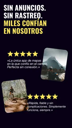 Captura de pantalla de Guru Maps — Navegador Sin Red en iPhone 6
