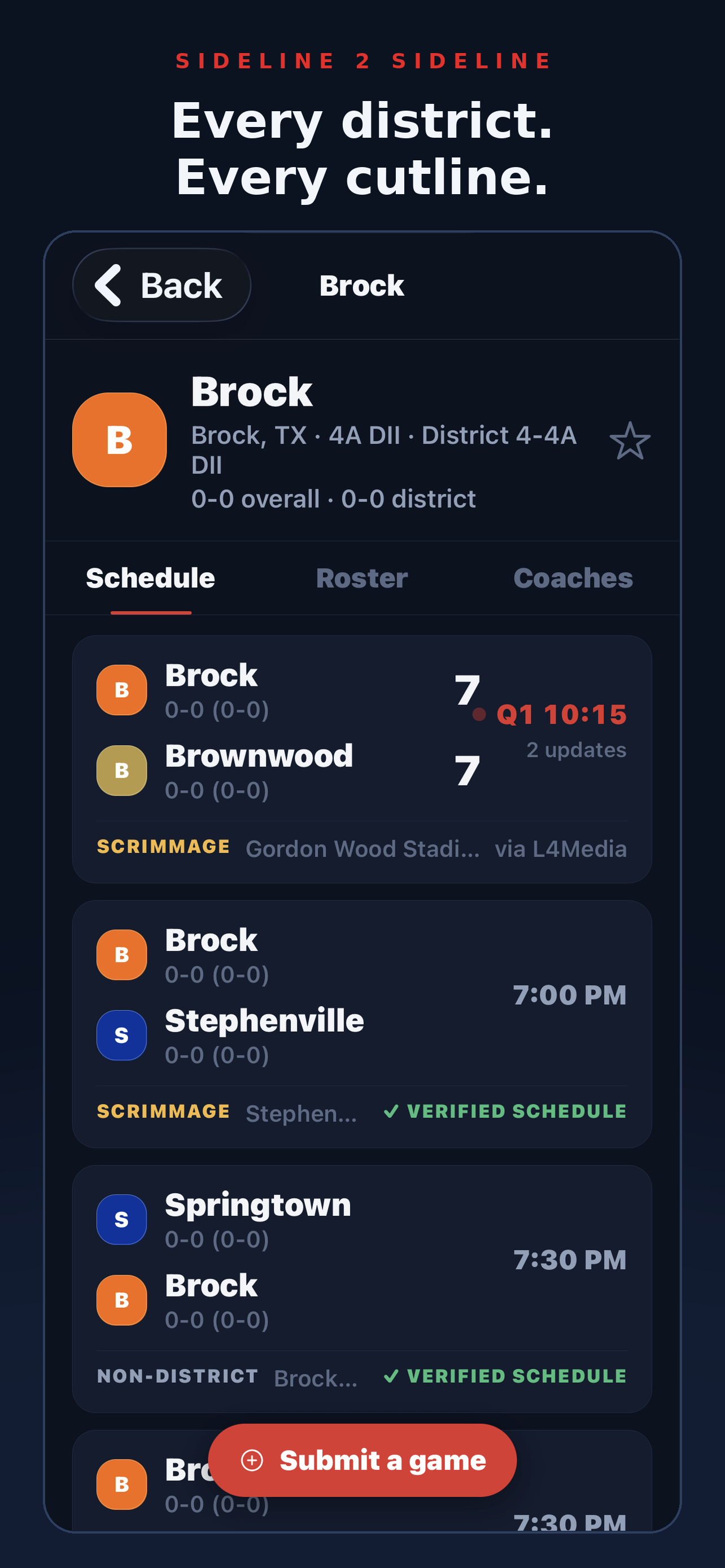 Sideline 2 Sideline screenshot 4