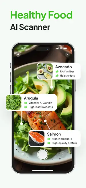 Nutrirate: AI Food Scanner screenshot 1