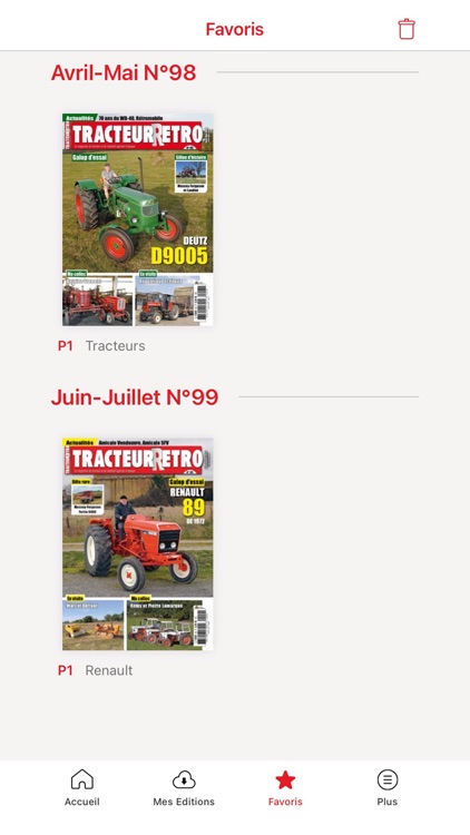 Tracteur Rétro
