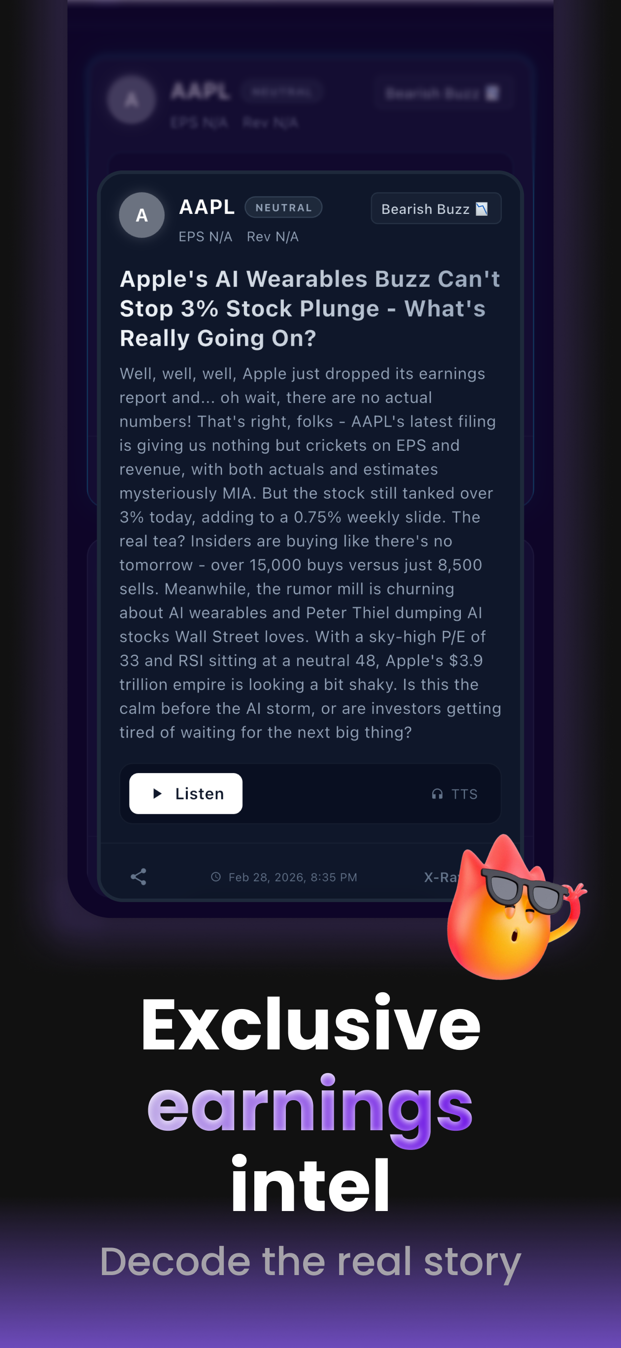 Earnings Gossip screenshot 3