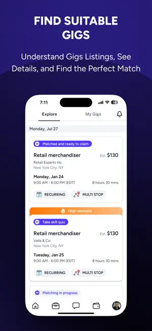 HireApp - Discover Gigs screenshot 3