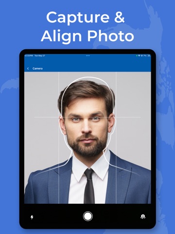 Passport Photo Maker - Visa/ID iPad screenshot