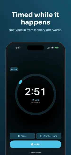 Contrastly: Cold Plunge, Sauna screenshot 2