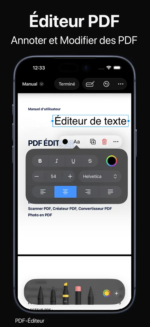 Screenshot #1 pour PDF Éditeur