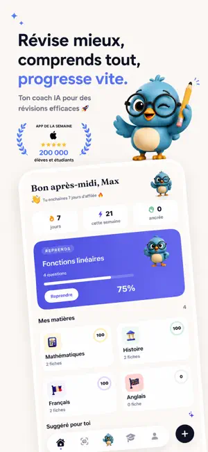 Plume - Fiches de revision screenshot 1