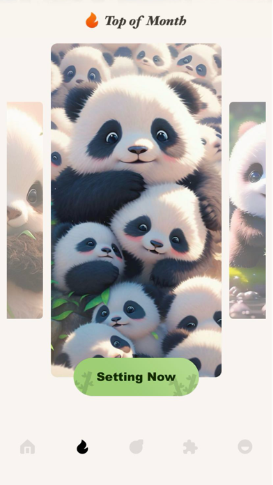 Panda Art Wallpaper:4k Screen Screenshot