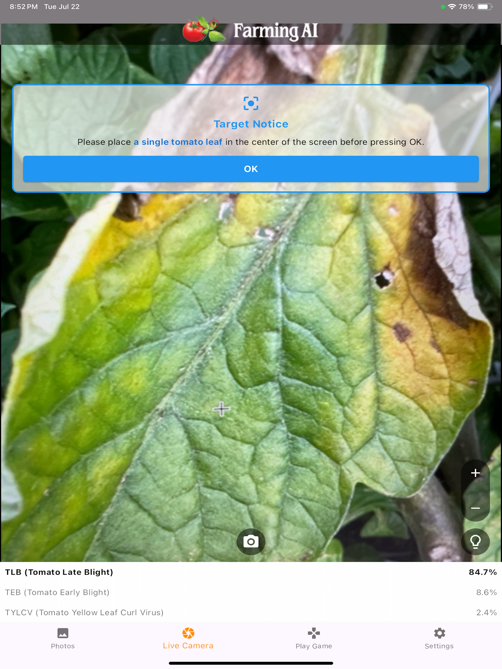 Tomato Disease Diagnosis screenshot 11