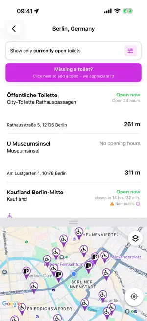 WC-info screenshot 2