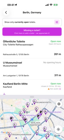 WC-info Screenshot 2 of 6