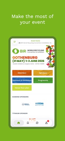 BIR Events iPhone screenshot