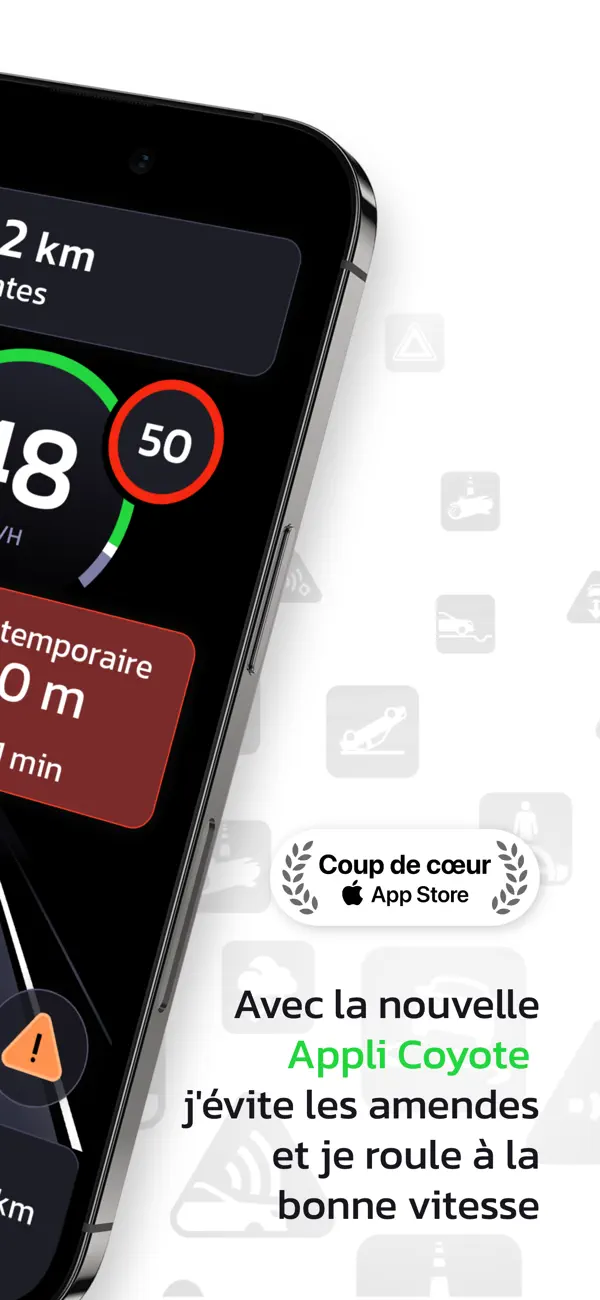 Screenshot #2 pour Coyote : radar, GPS & CarPlay